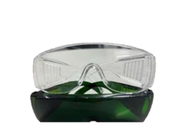 Kính bảo hộ màu xanh đen/trong suốt